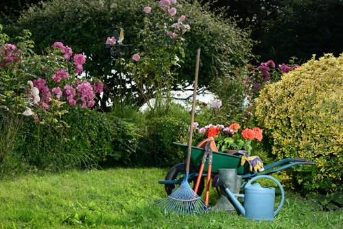 Landscape gardening in St Johns with planting beds and a well-designed outdoor space