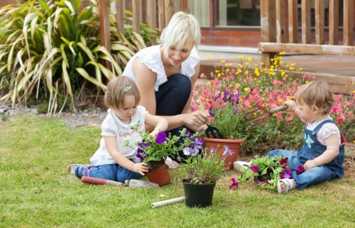 Landscaping in St Johns with a well-designed front yard